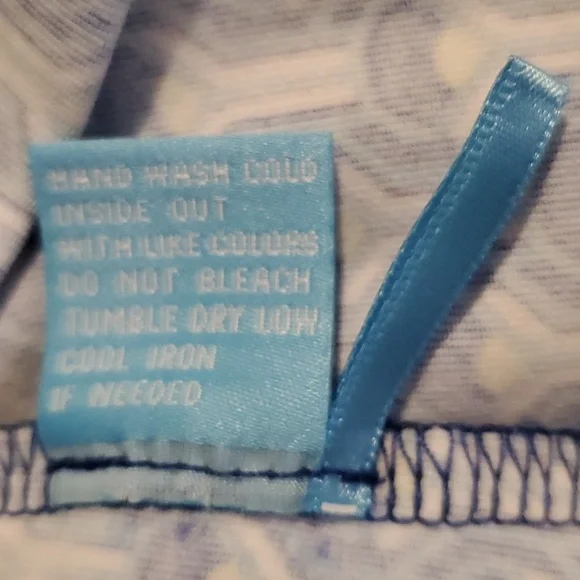 J. McLaughlin Halter Dress, Blue & White, Size L - Picture 7 of 10